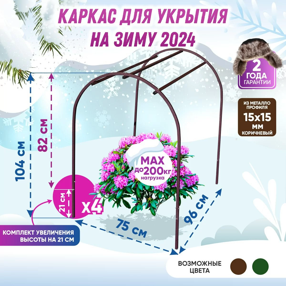 Укрытие на зиму 2024