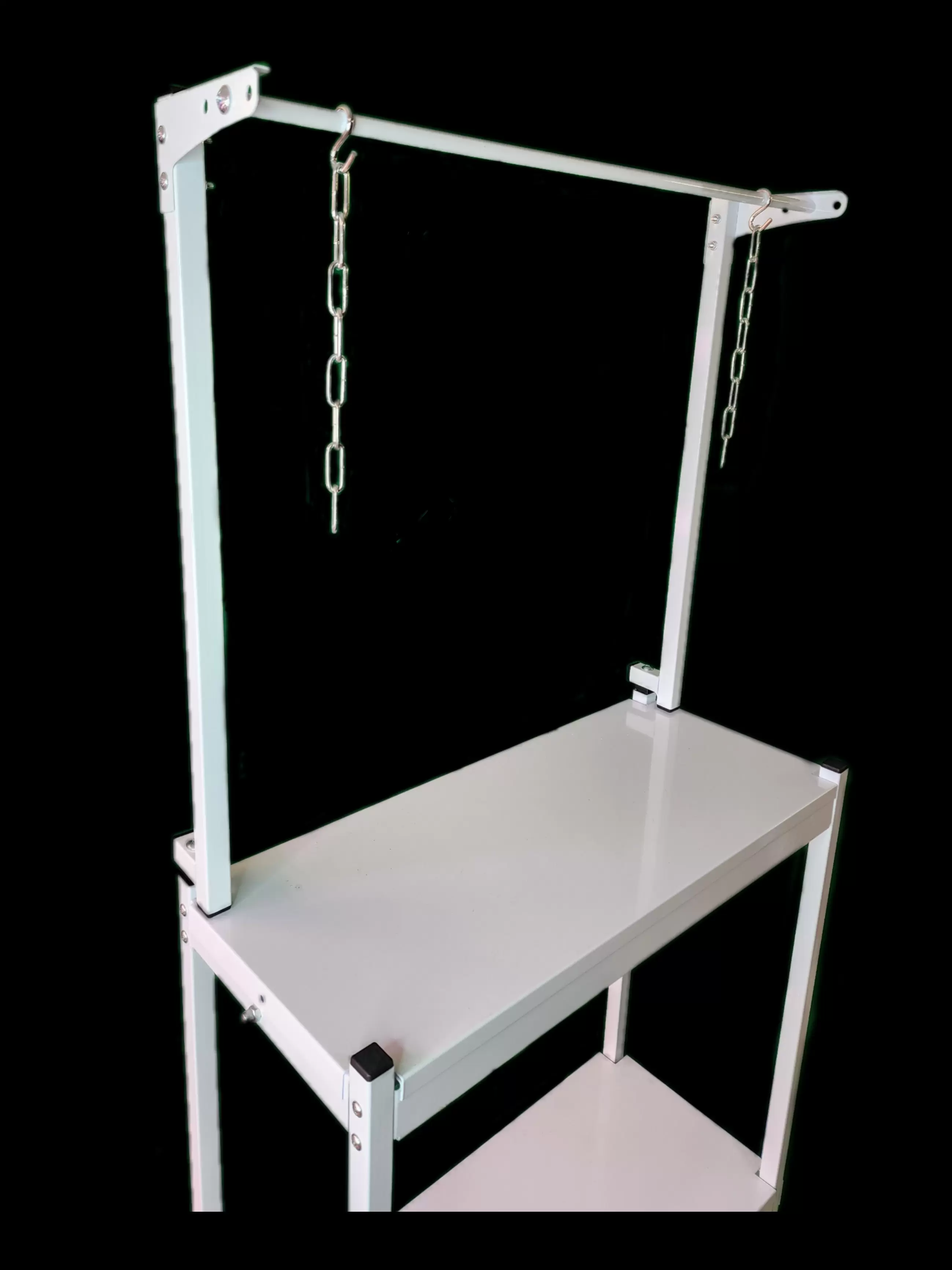 Крепление к стеллажу на подоконник для фитолампы