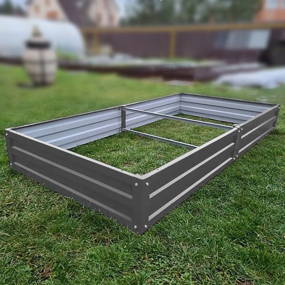 Усиленная грядка Графит (1,25 х 7,8)